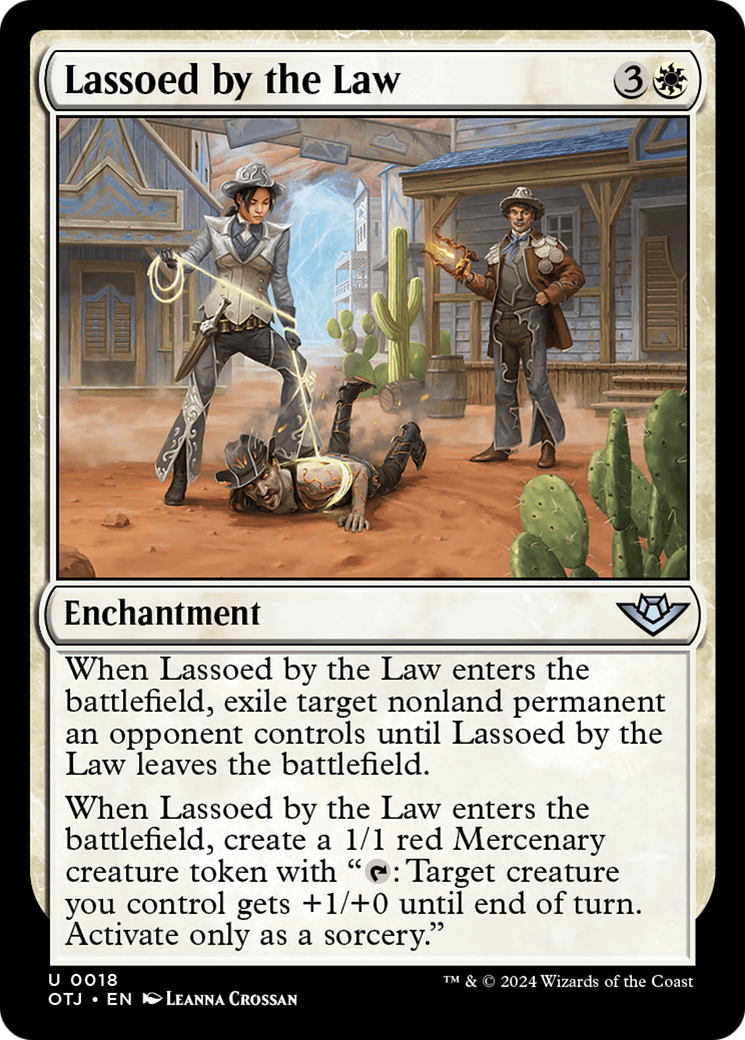 Lassoed by the Law (OTJ-018) - Outlaws of Thunder Junction - Game Nerdz