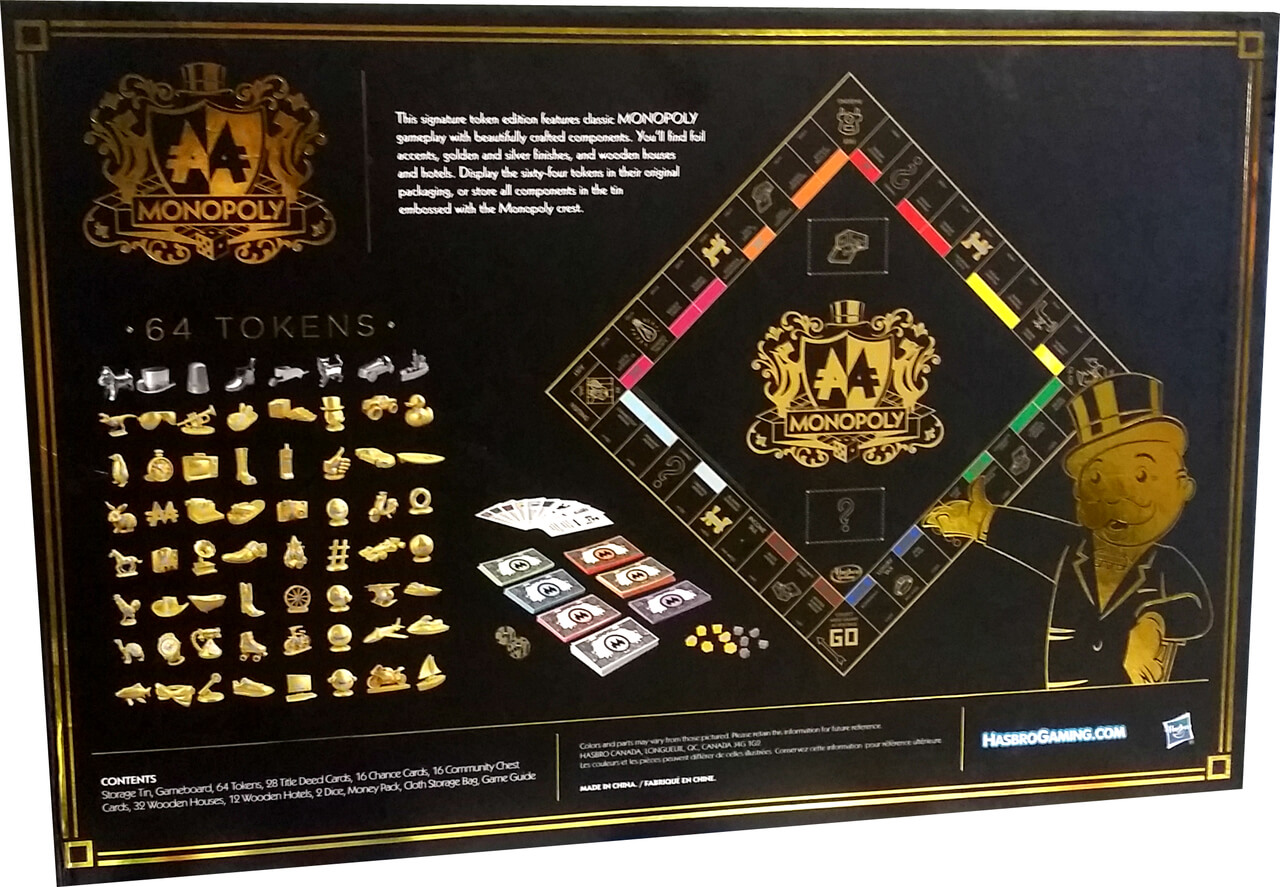 Monopoly: Signature Token Edition - Game Nerdz