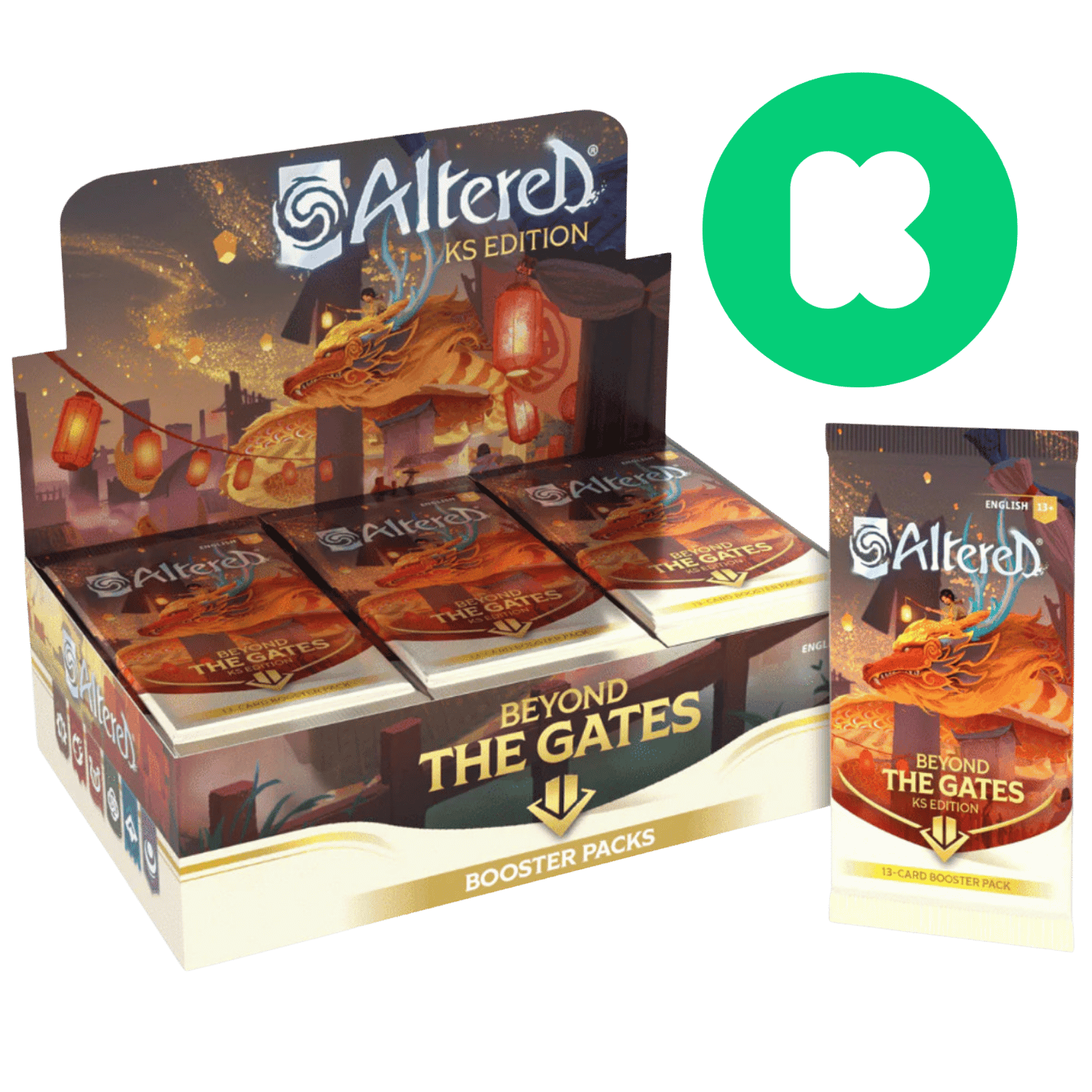 Altered TCG: Beyond the Gates 未開封ボックス Altered TCG: Beyond the Gates - Booster Display (Kickstarter