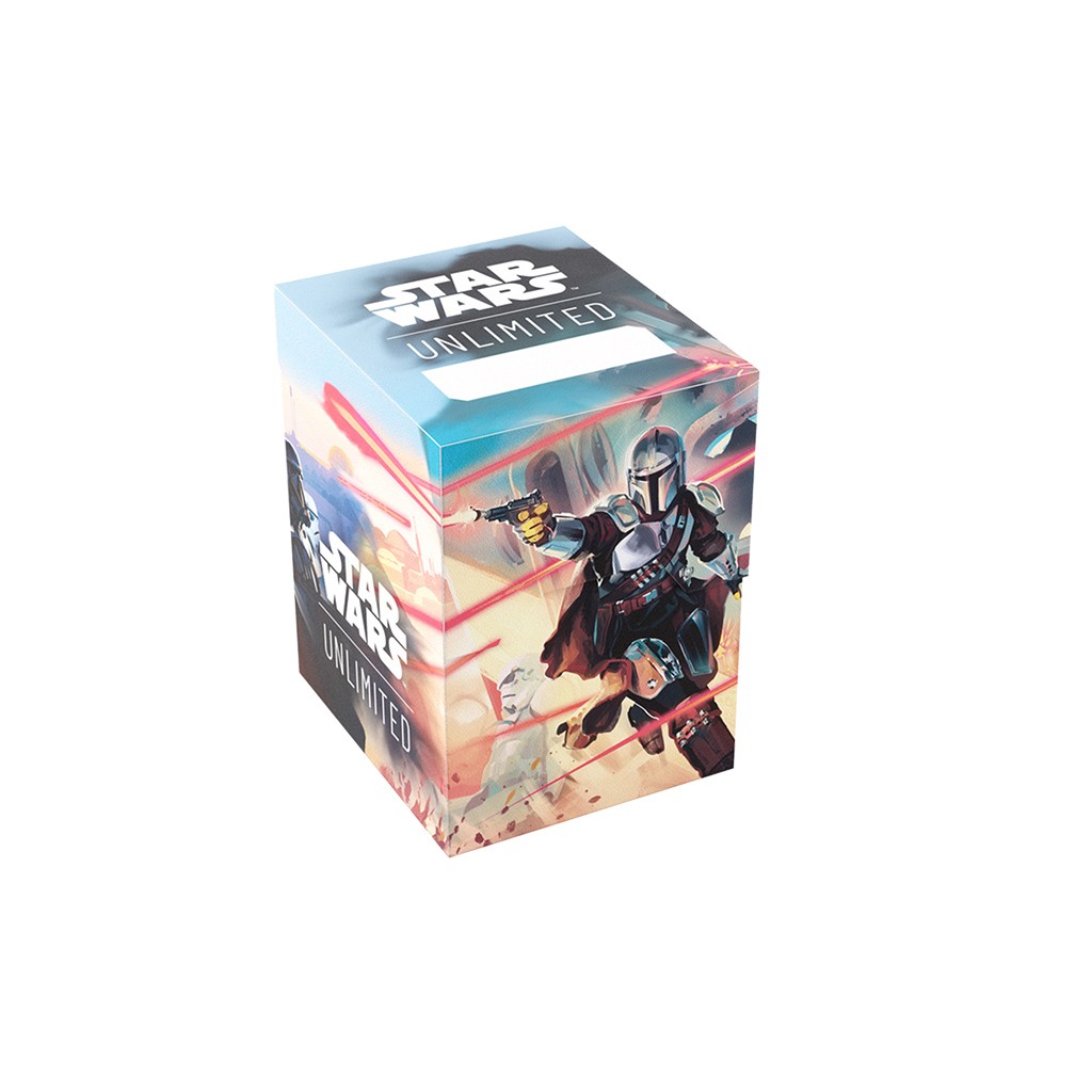 Gamegenic Deck Box: Star Wars Unlimited - Soft Crate - Mandalorian