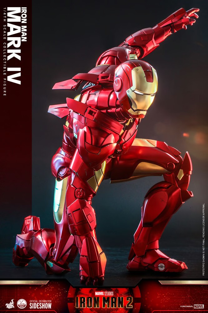 Marvel Studios: Iron Man 2 - Iron Man Mark IV - 1/4th Scale