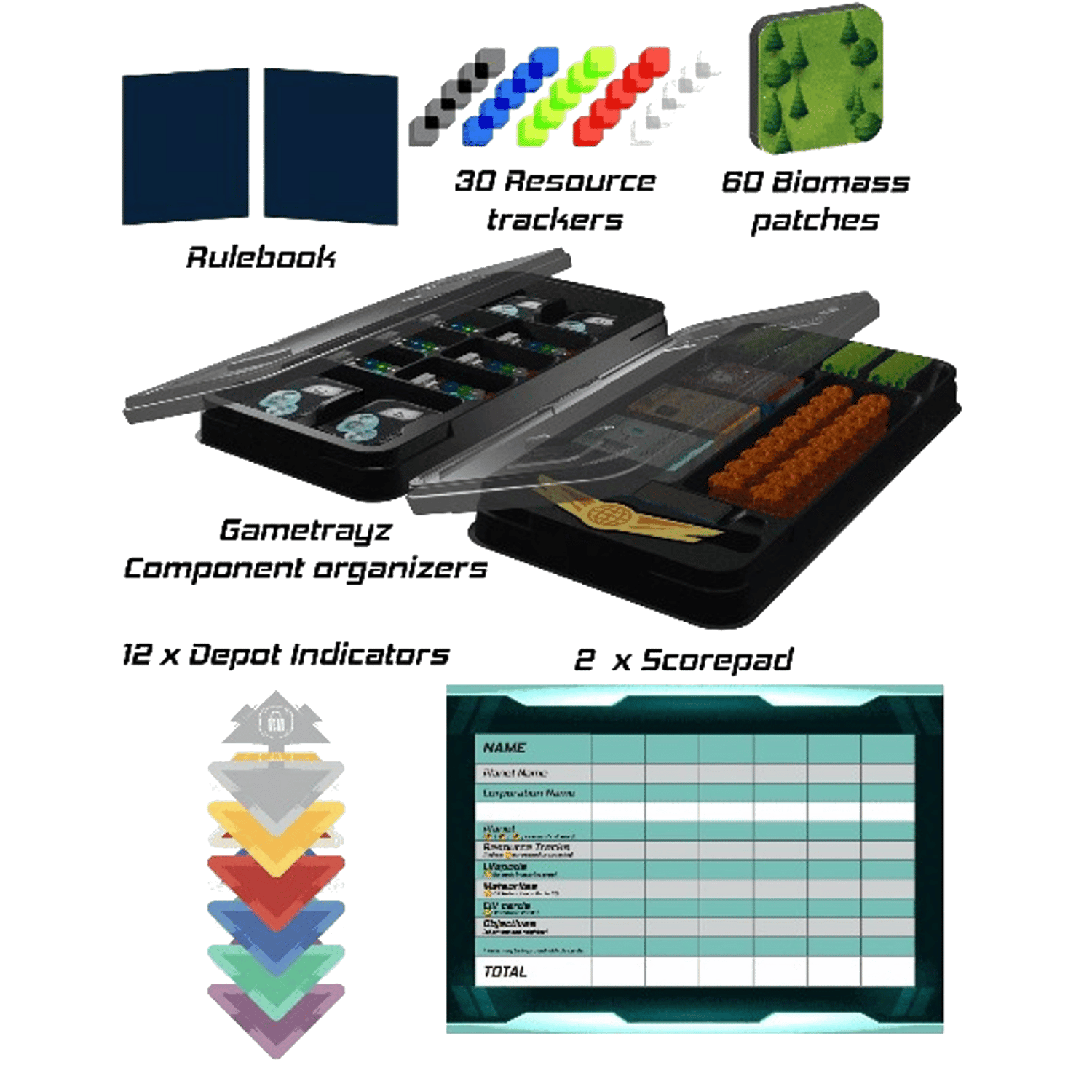 Planet Unknown: Deluxe Edition Lid Game Nerdz - Main Image