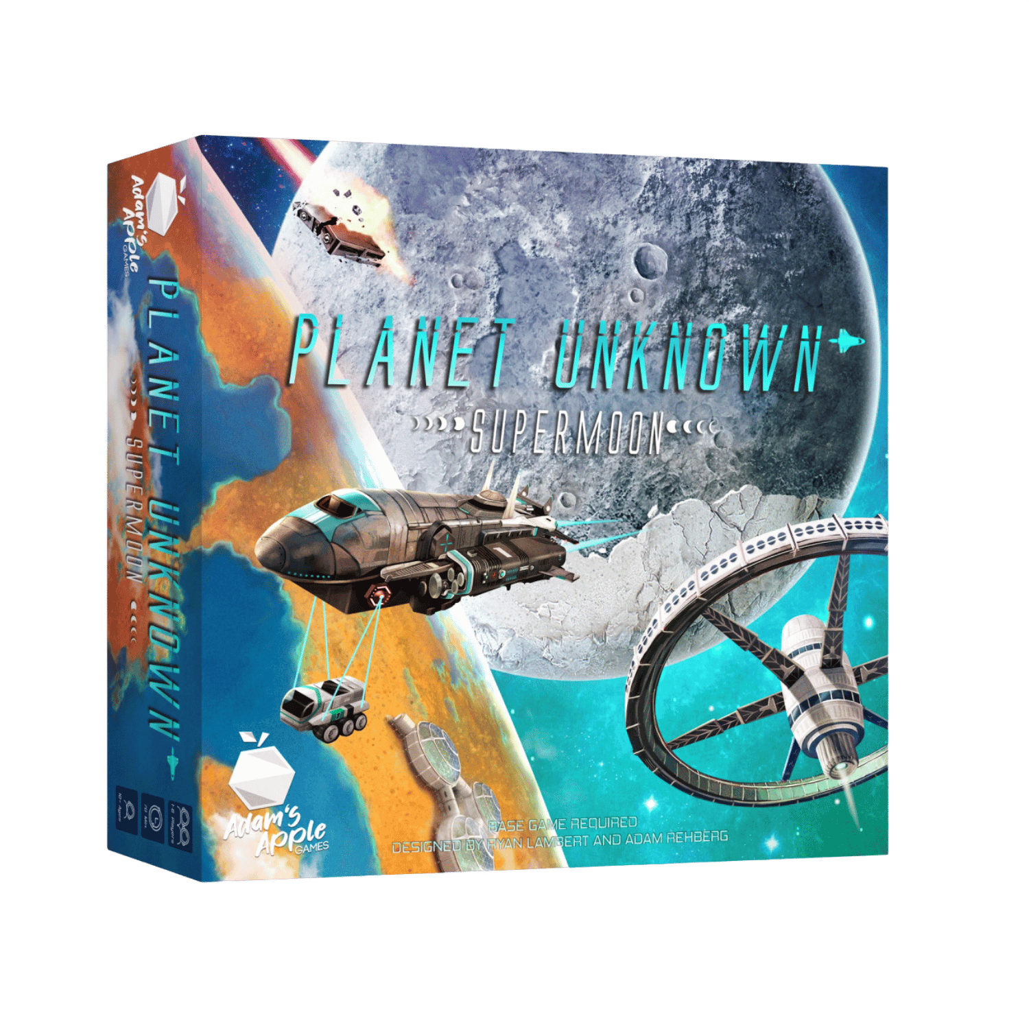 Planet Unknown: Supermoon Expansion + Lid - Game Nerdz