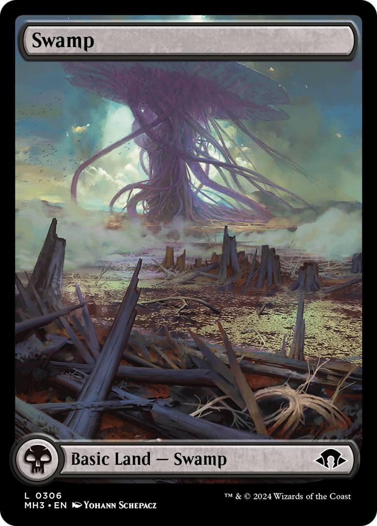 Swamp (MH3-306) - Modern Horizons 3 Foil - Game Nerdz