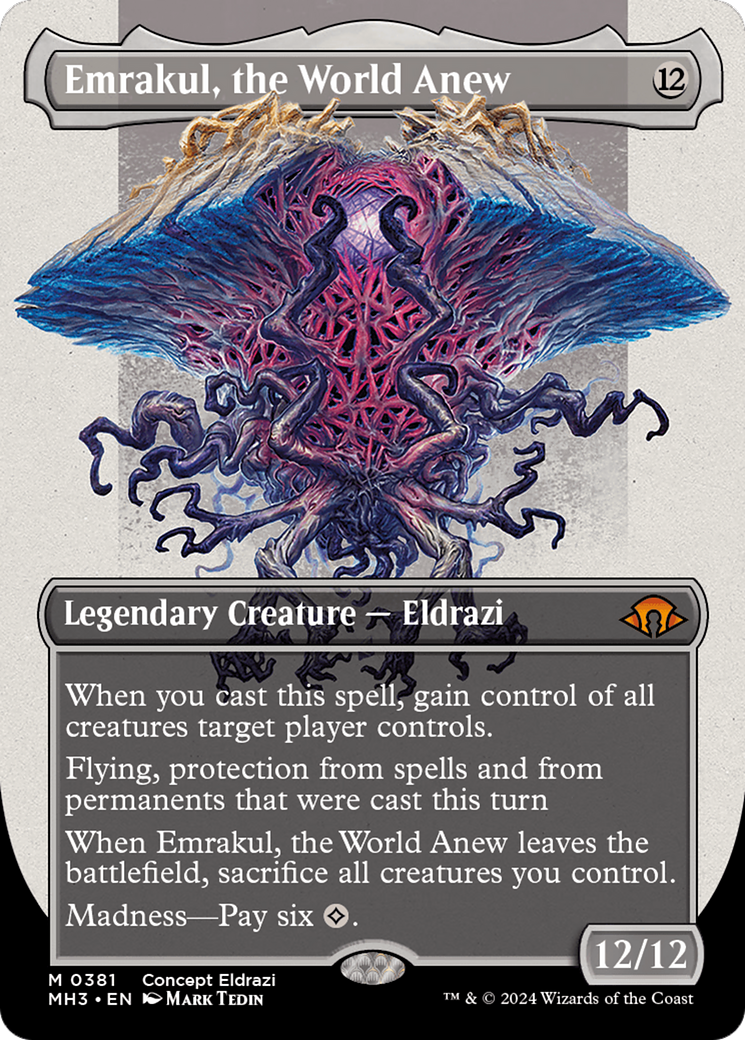 Emrakul, the World Anew (MH3-381) - Modern Horizons 3 (Borderless