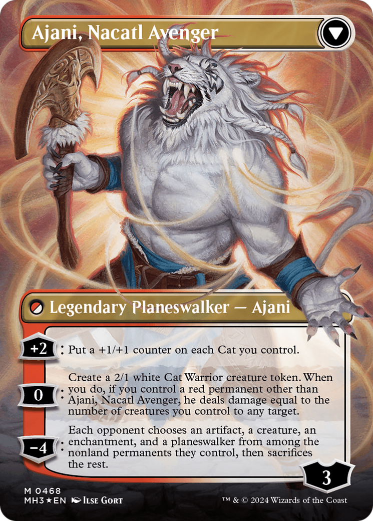 Ajani, Nacatl Pariah // Ajani, Nacatl Avenger (MH3-468