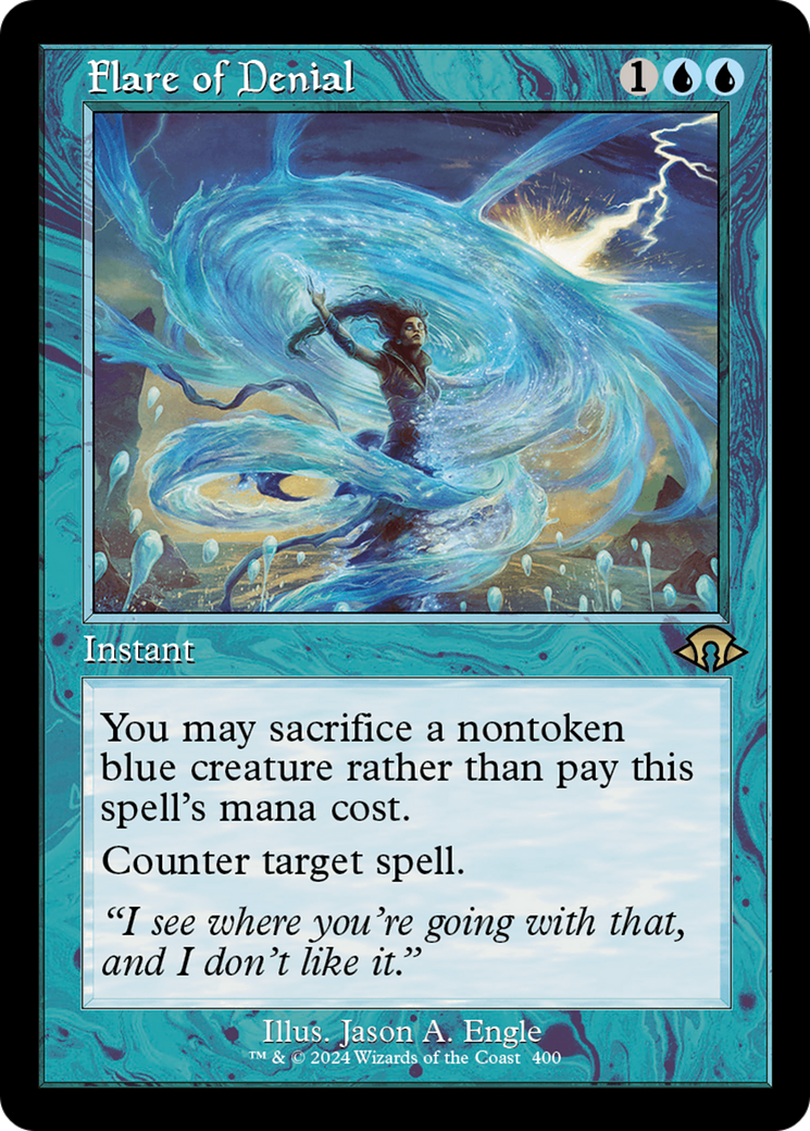 mtg modern horizons card prices Nadu, Winged Wisdom [Modern 3] The Gathering Flare of Denial (MH3-400) -