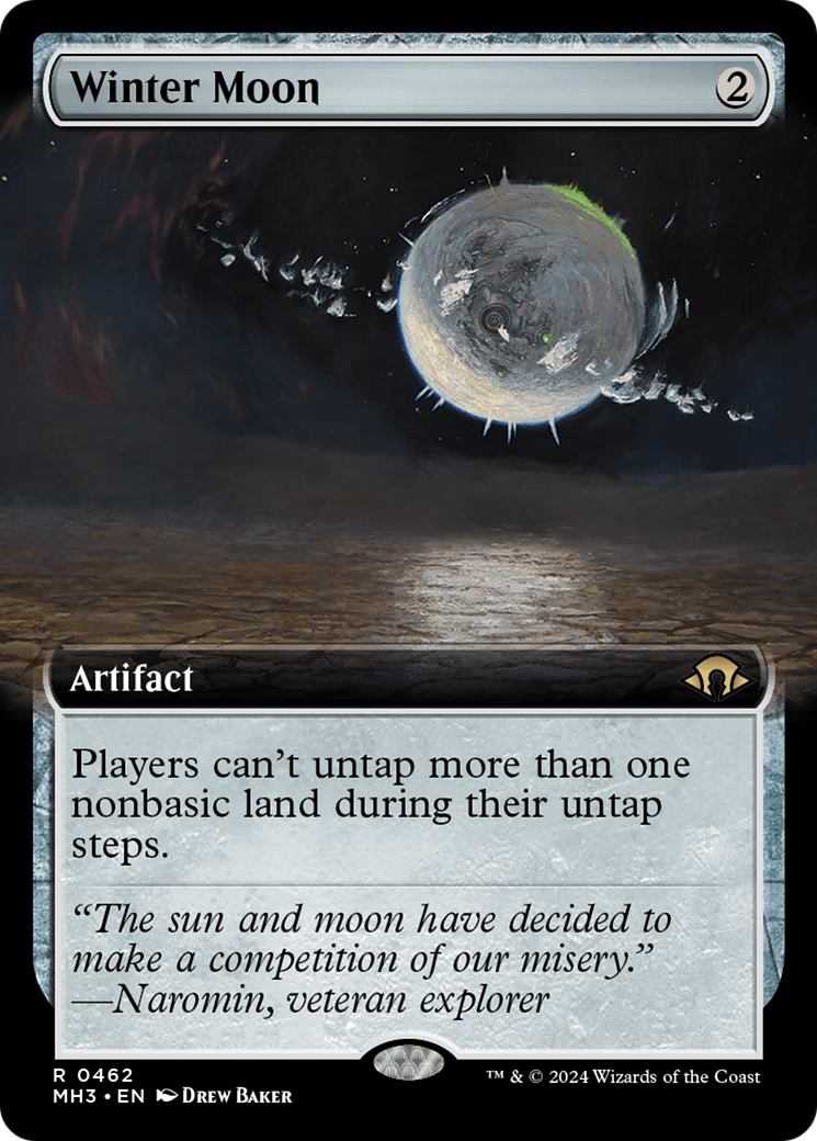Winter Moon (MH3-462) - Modern Horizons 3: (Extended Art) - Game Nerdz