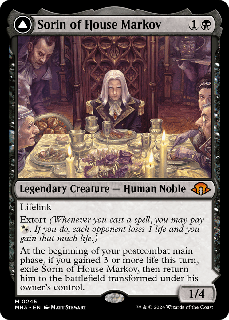 Sorin of House Markov // Sorin, Ravenous Neonate (MH3-245