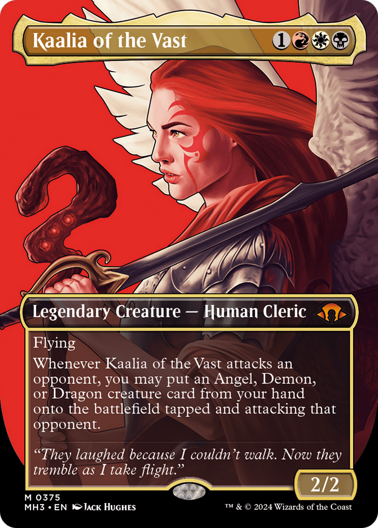 Kaalia of the Vast (MH3-375) - Modern Horizons 3 (Borderless