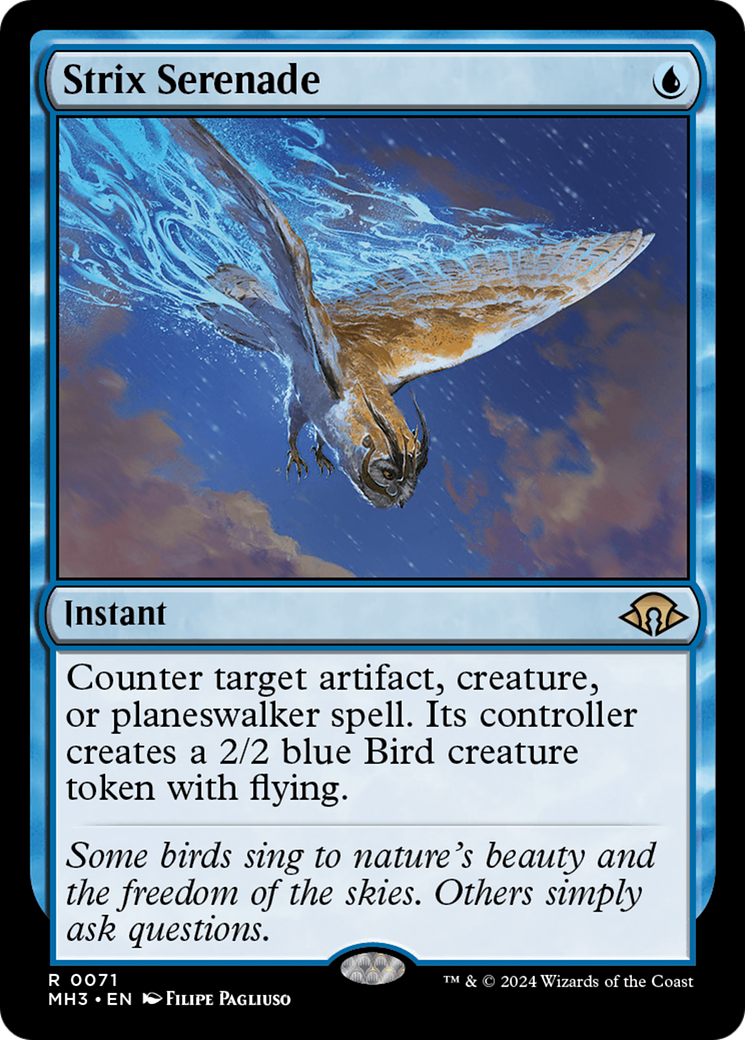 Strix Serenade (MH3-071) - Modern Horizons 3 - Game Nerdz