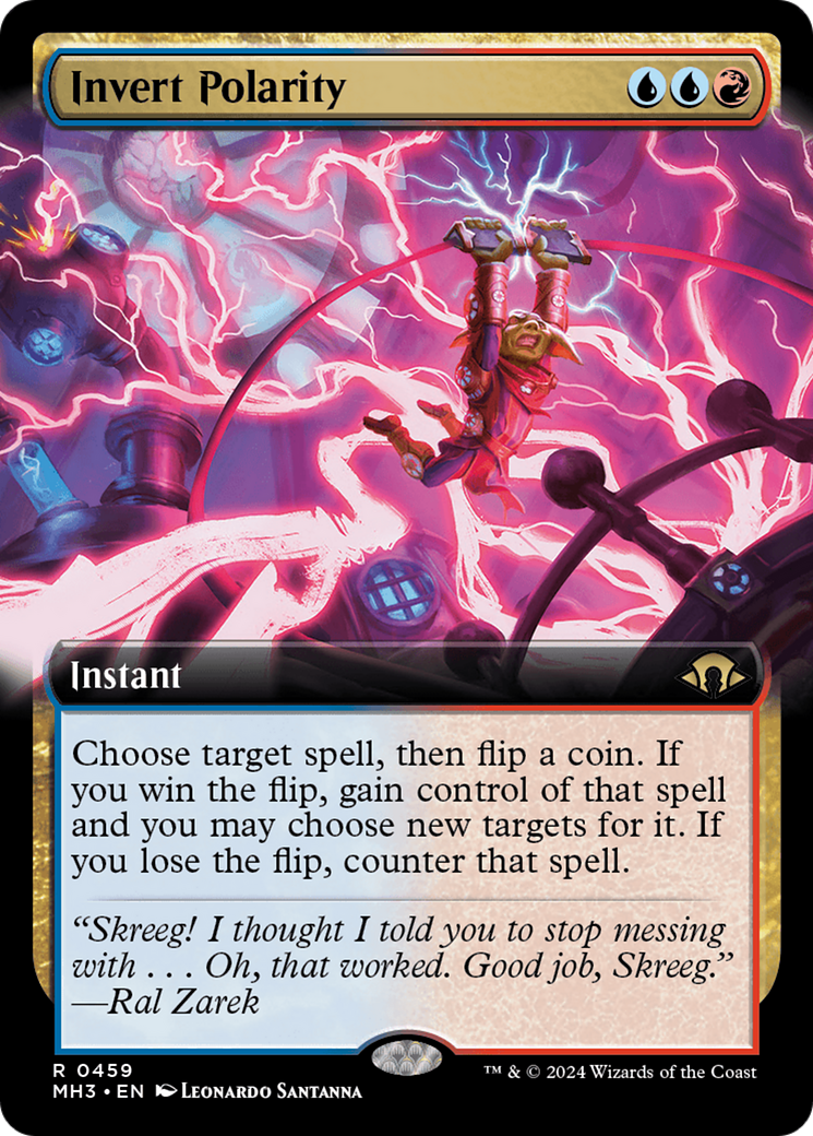 Invert Polarity (MH3-459) - Modern Horizons 3: (Extended Art