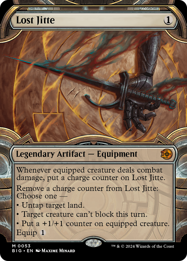 the big score mtg card list Memory Vessel (Showcase) [Outlaws of Thunder Junction: The Big Score] main image 1