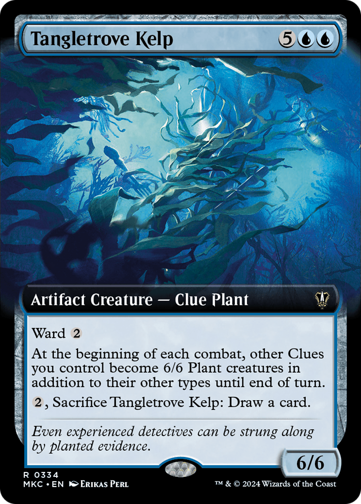 Tangletrove Kelp (MKC-334) - Murders at Karlov Manor Commander: (Extended  Art) - Game Nerdz