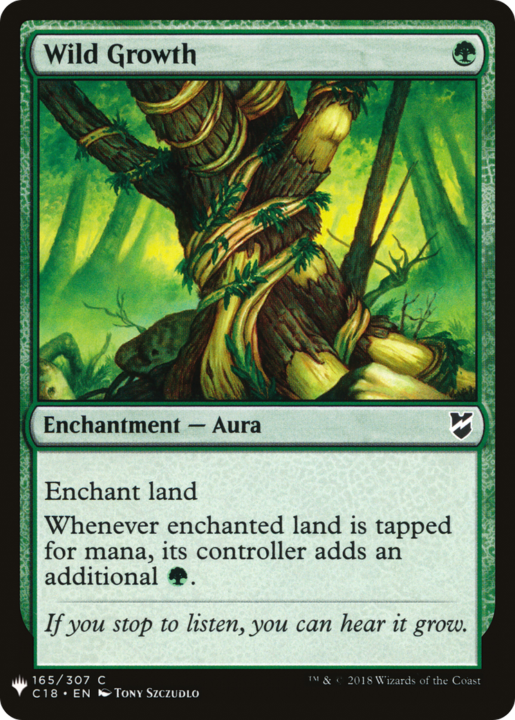 Wild Growth (LIST-C18-165) - The List - Game Nerdz