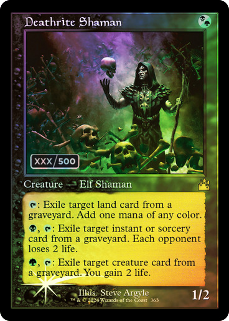Deathrite Shaman (RVR-363Z) - Ravnica Remastered Foil - Game Nerdz