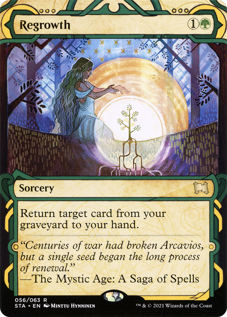 mtg cards like regrowth Regrowth regular from Limited Edition Beta (LEB) MTG Proxy