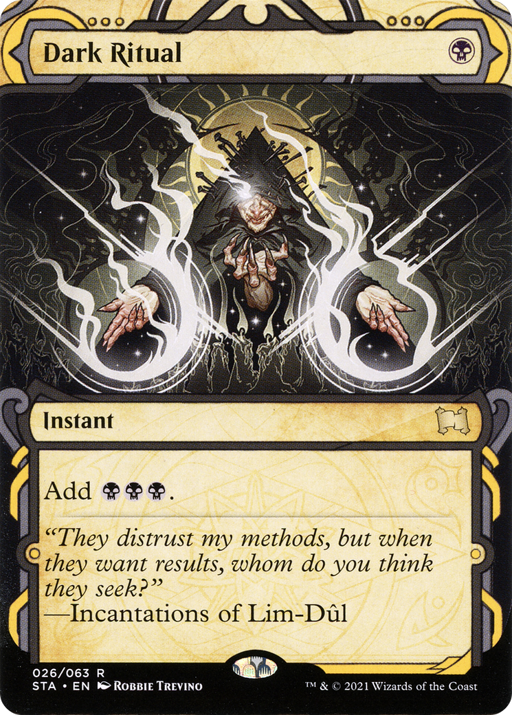 Dark Ritual (STA-026) - Strixhaven Mystical Archive: (Showcase