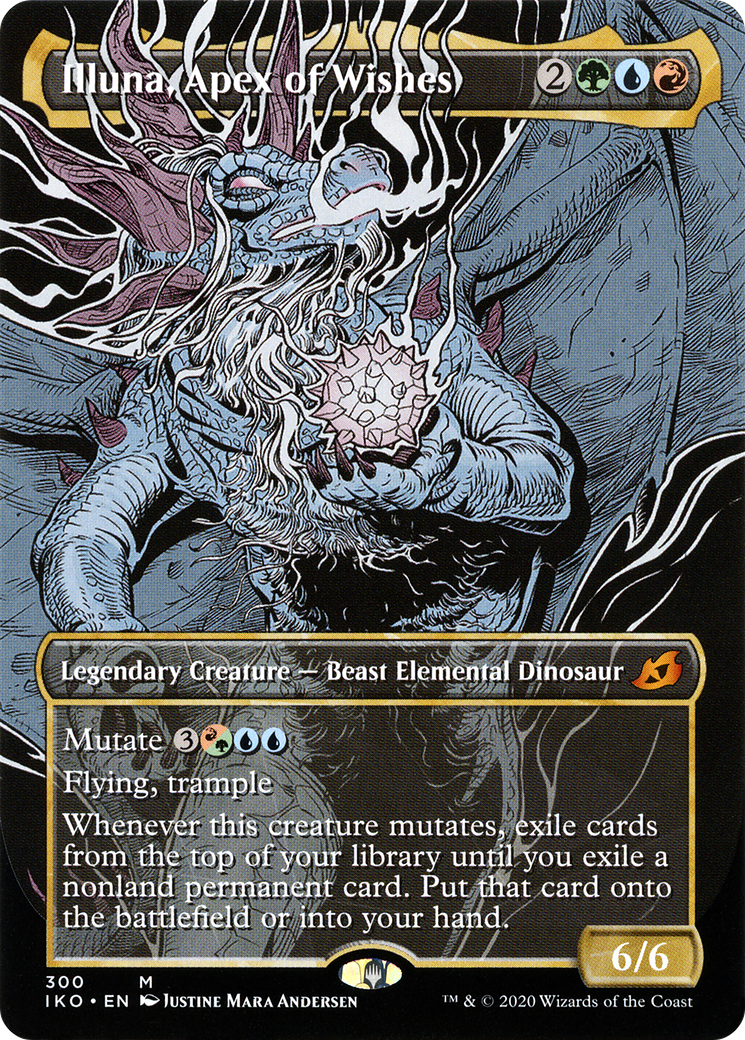 Illuna, Apex of Wishes (IKO-300) - Ikoria: Lair of Behemoths