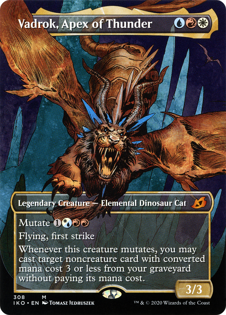 ikoria mtg cards Kaheera, the Orphanguard (extended art) —Rielle Ikoria: Lair of Behemoths Variants
