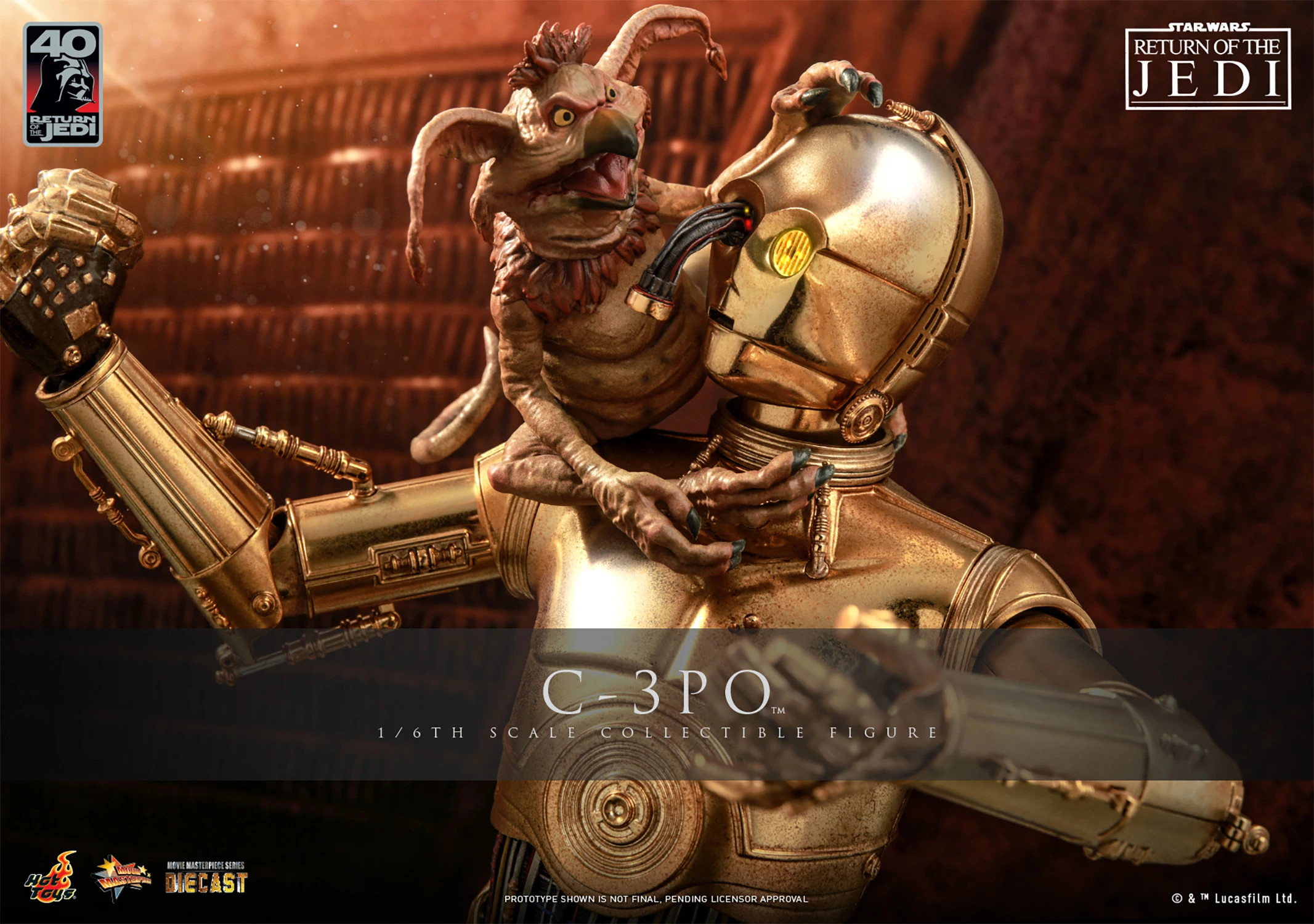 Star Wars: Return of The Jedi - C-3PO - 1/6th Scale Collectible Figure