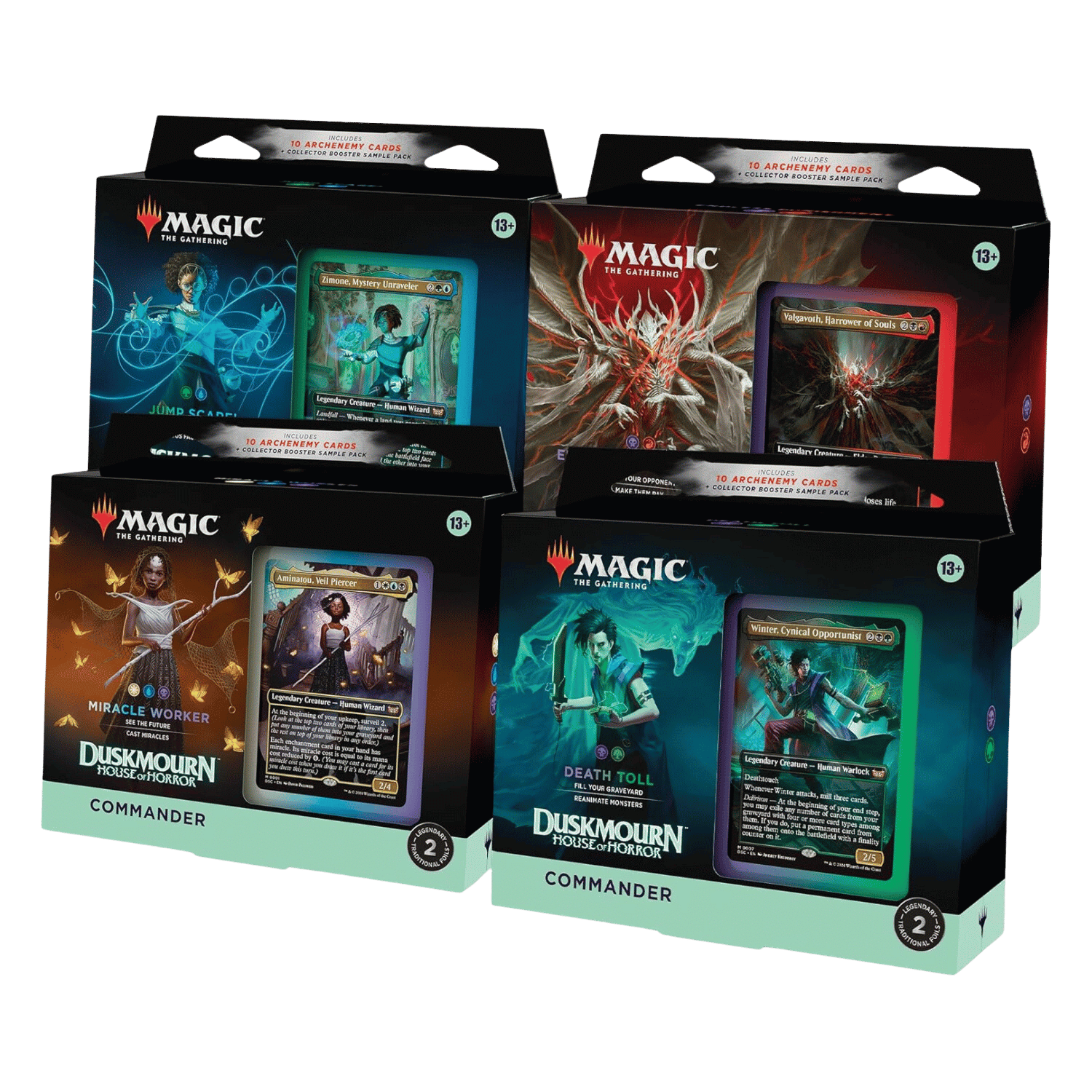 マジック：ザ・ギャザリング Duskmourn Commander decks + fallout Magic: The Gathering - Duskmourn - House of Horror