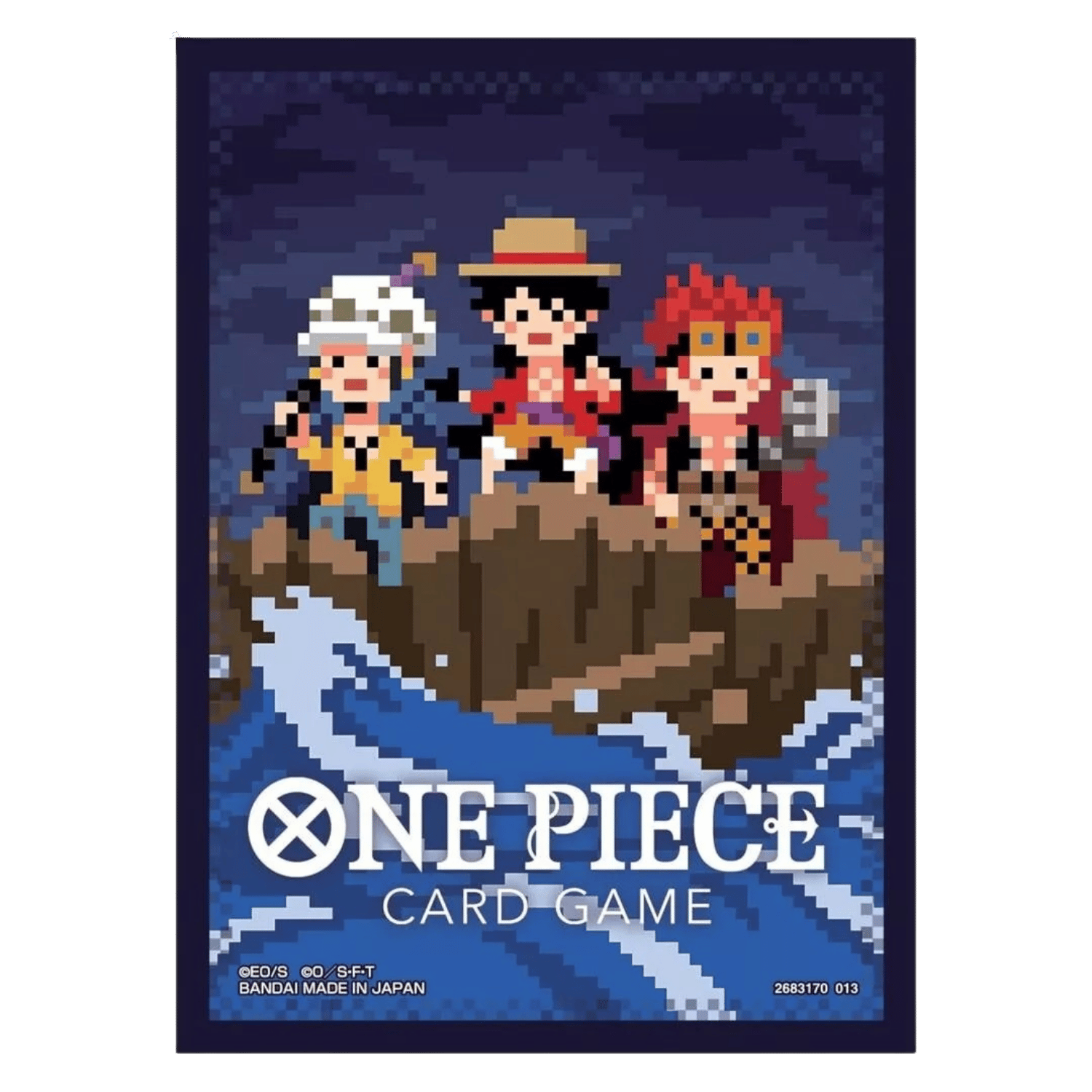 One Piece TCG: Official Card Sleeves V6 - The Three Captains (Dot