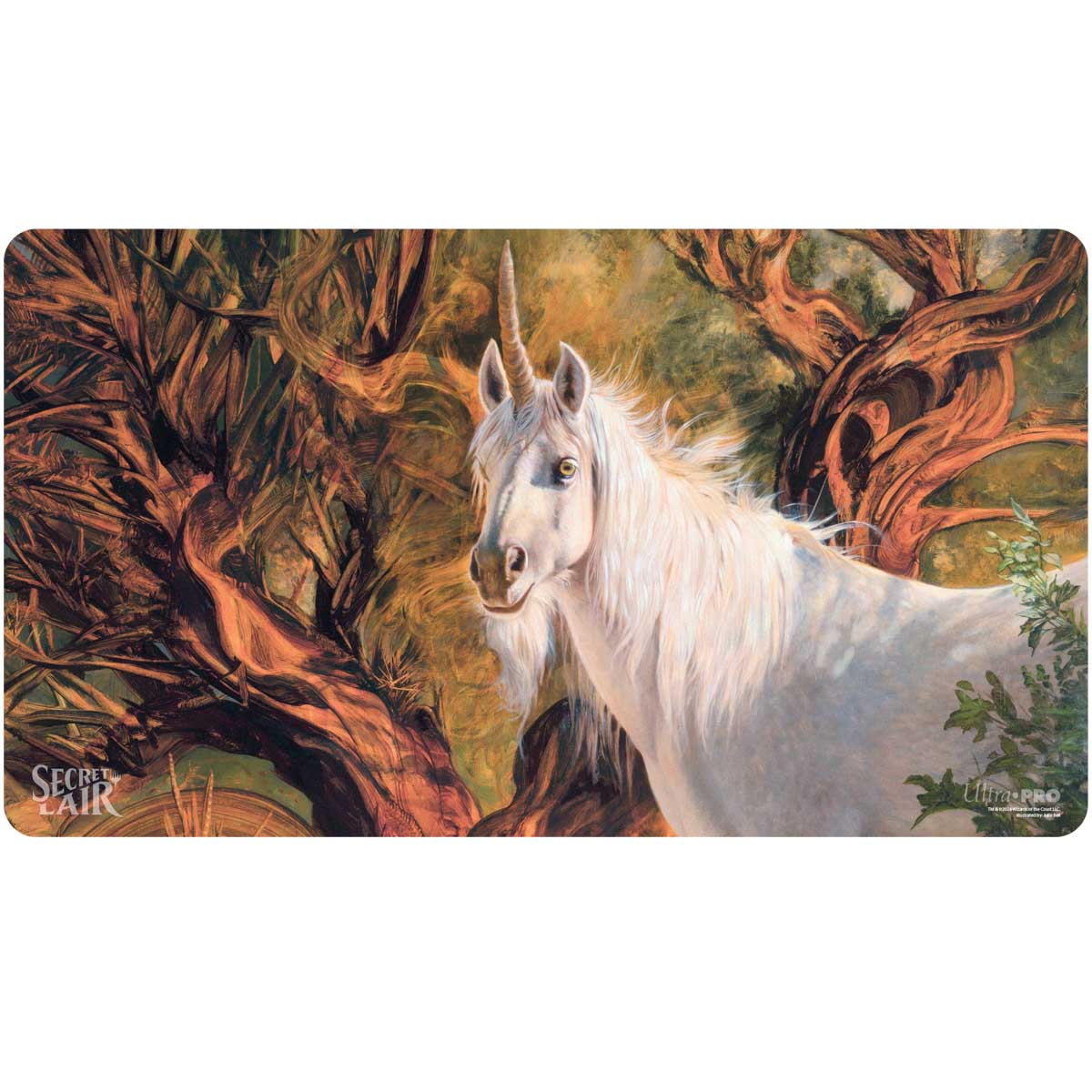 Ultra Pro Playmat: MTG Secret Lair - Julie Bell Artist Series -  Good-Fortune Unicorn - Game Nerdz