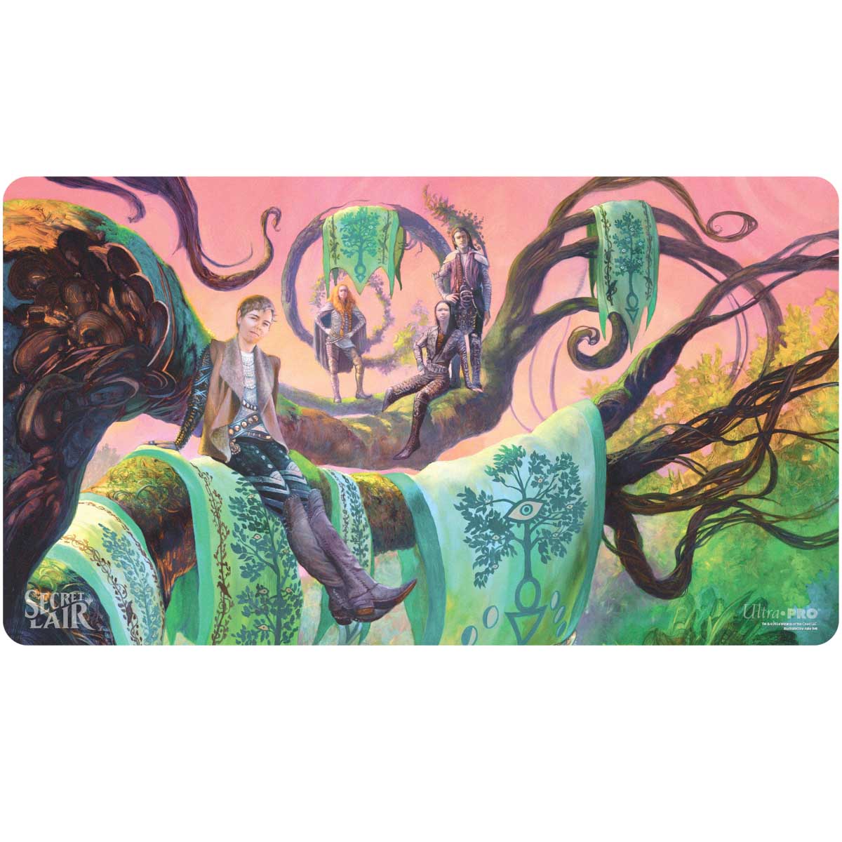 Ultra Pro Playmat: MTG Secret Lair - Julie Bell Artist Series - Coat of Arms - Game Nerdz Ultra Pro Playmat: MTG Secret Lair - Julie Bell Artist Series - Coat of Arms - Game Nerdz