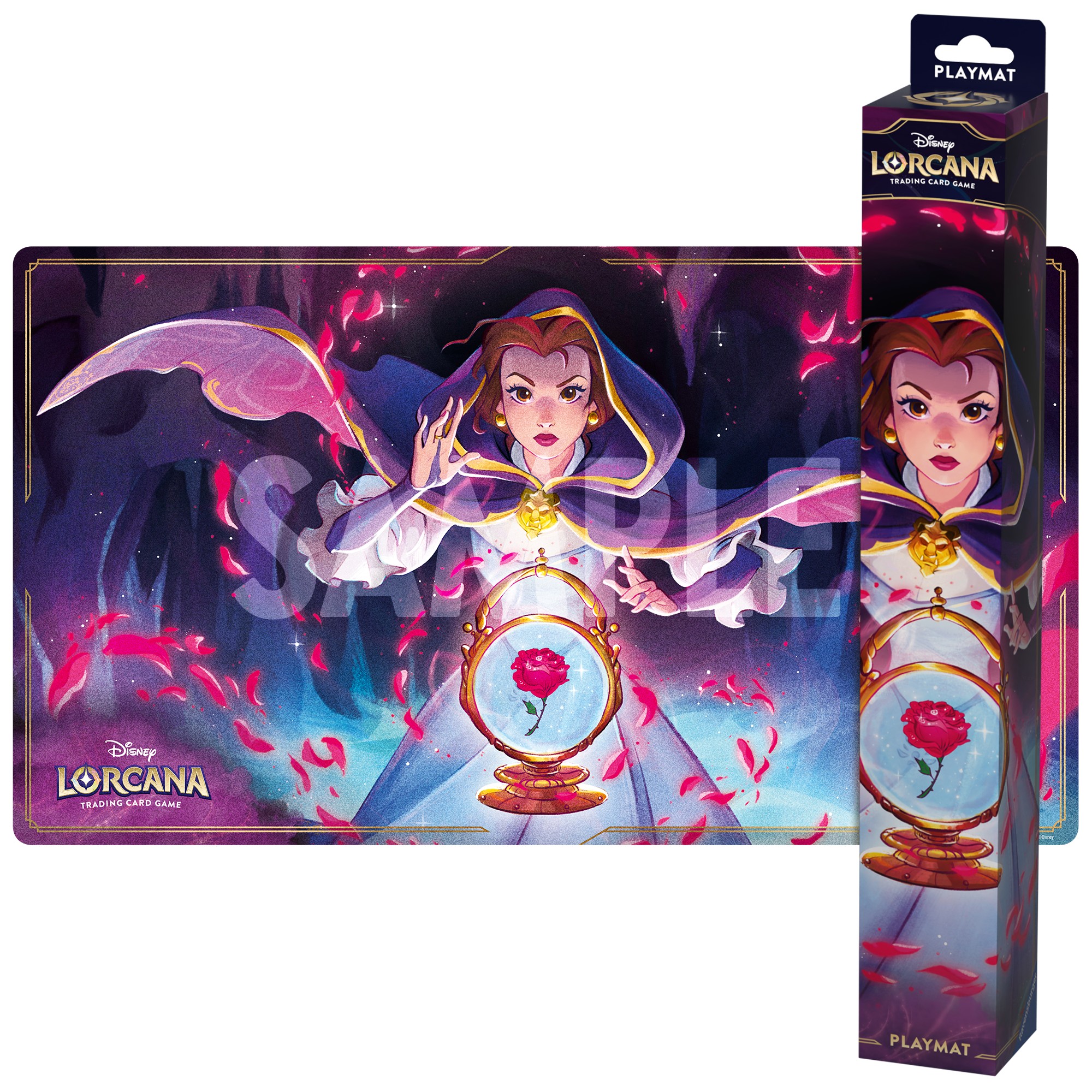 ベル　BELLE Disney Lorcana プレイマット　未開封 Disney Lorcana TCG: Shimmering Skies - Belle - Playmat