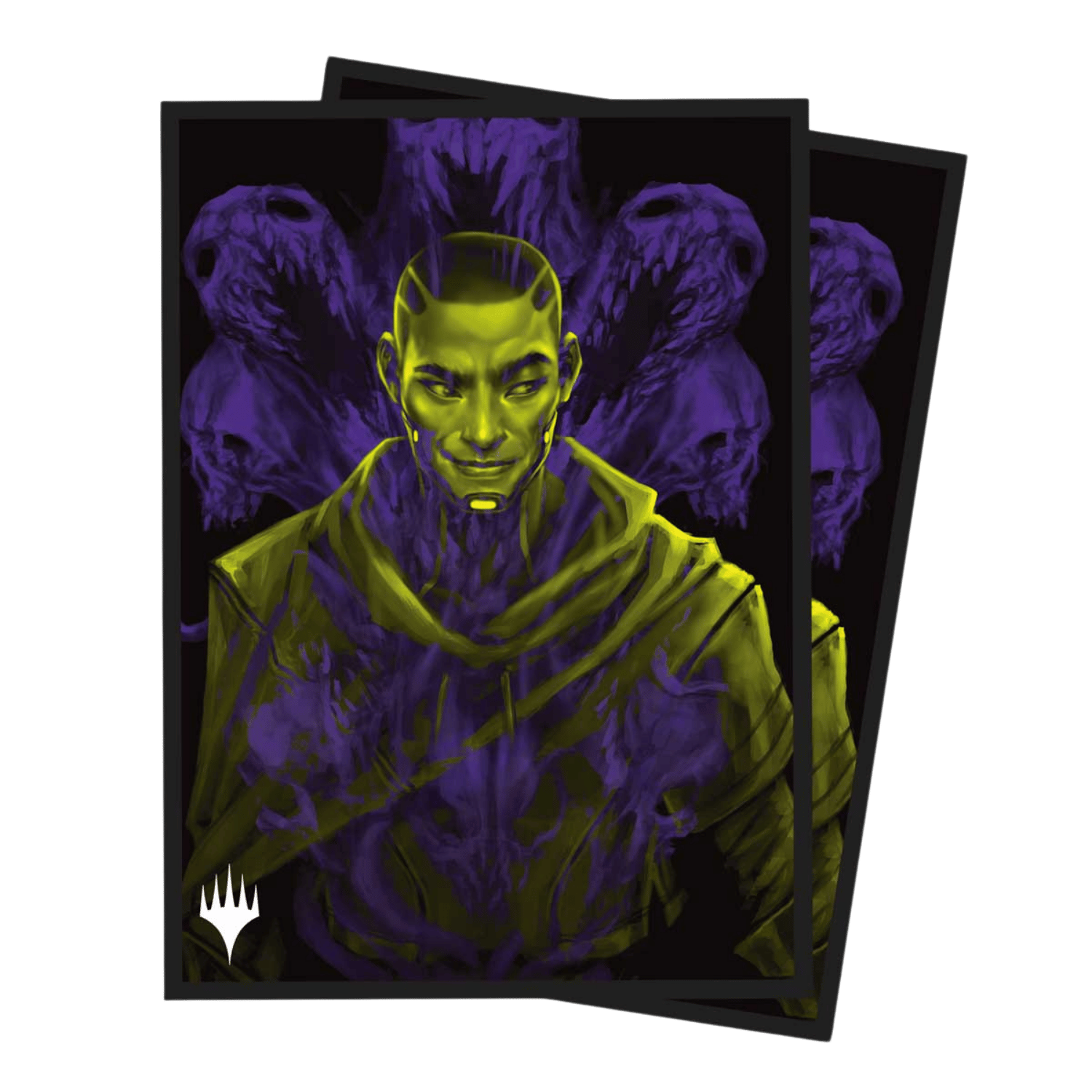 Ultra Pro Sleeves: MTG Duskmourn - Kaito, Bane of Nightmares (Double Exposure Alt) (100ct) - Game Nerdz Ultra Pro Sleeves: MTG Duskmourn - Kaito, Bane of Nightmares (Double Exposure Alt) (100ct) - Game Nerdz