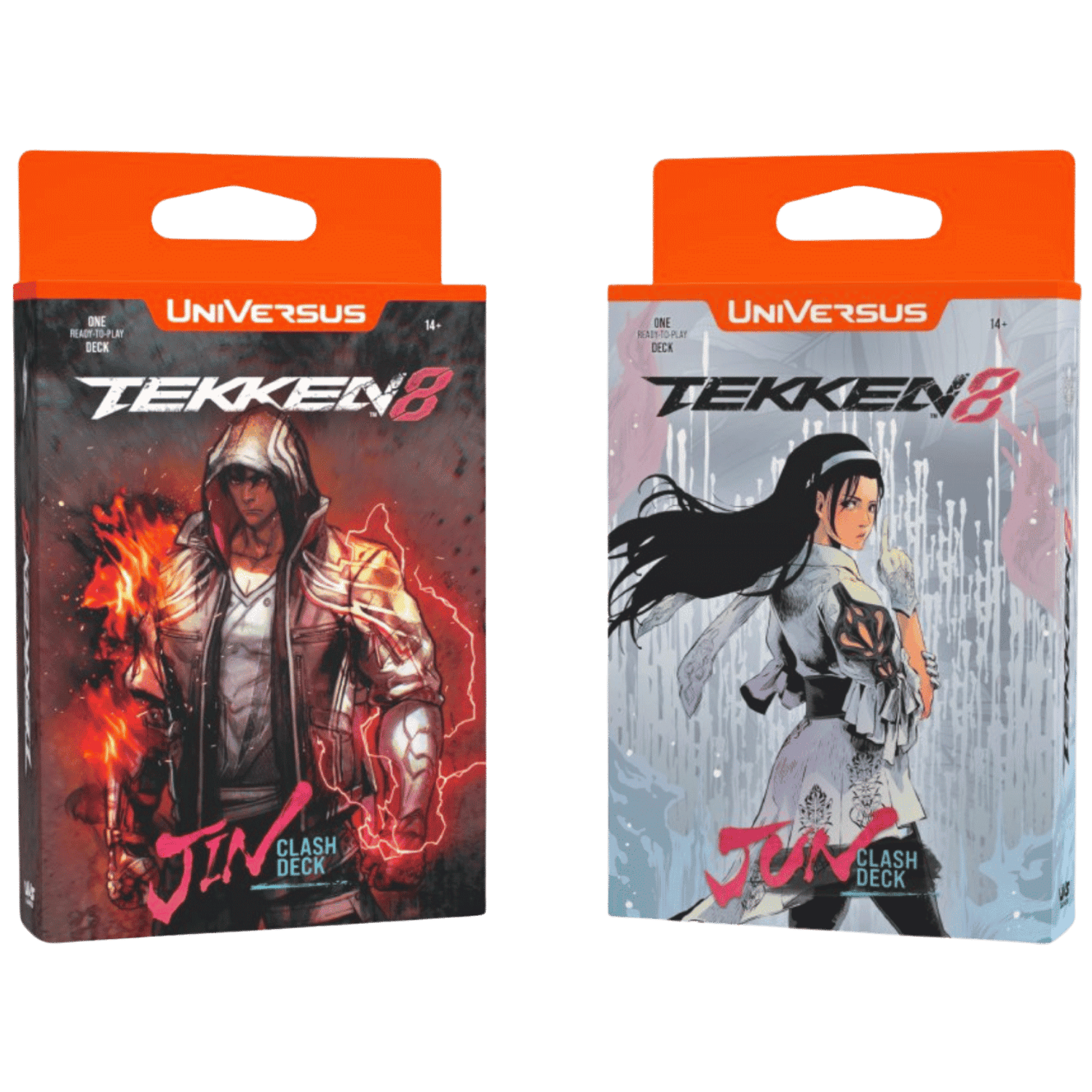 ユンソントレカ7 UniVersus TCG: Tekken 8 - Jin/Jun Clash Deck (Set of 2) - Game Nerdz