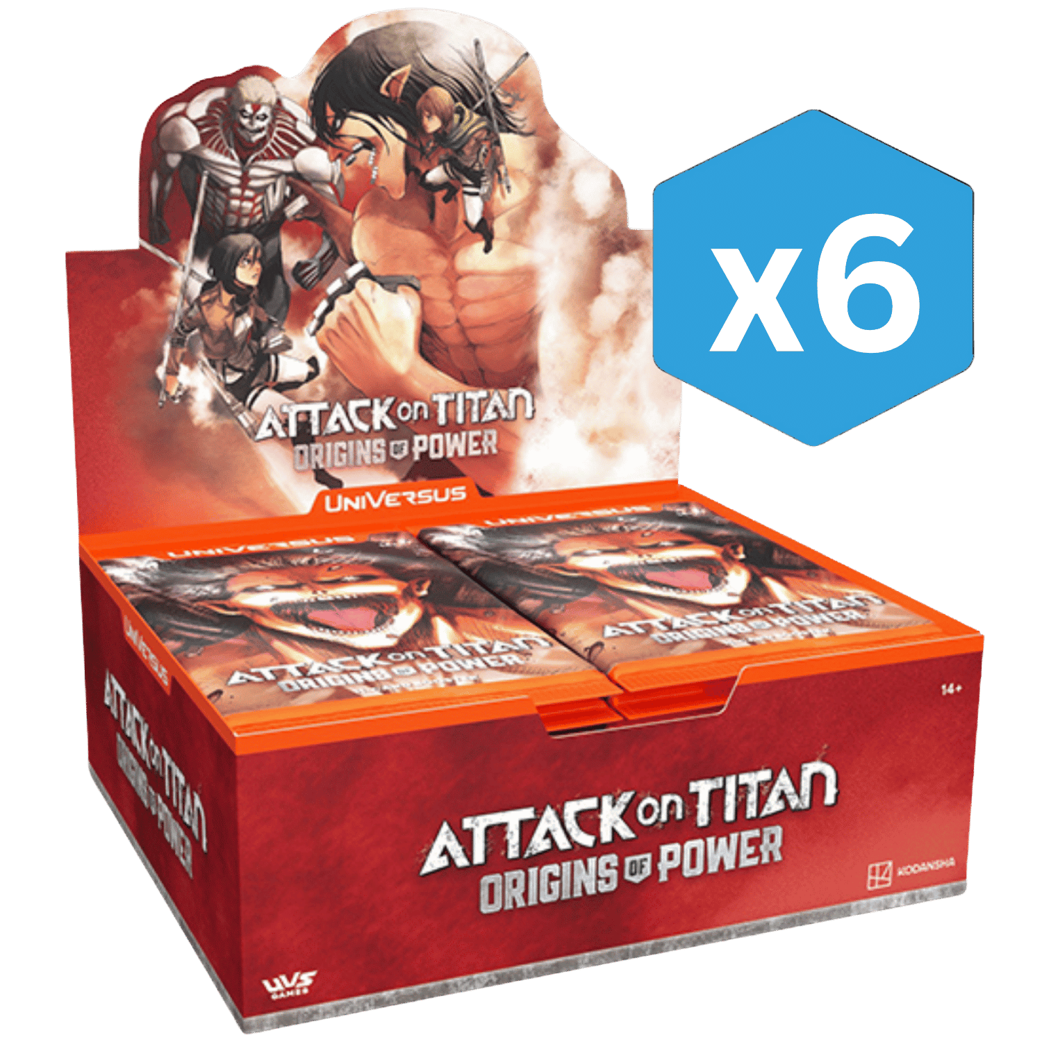 UniVersus TCG: Attack on Titan - Origins of Power - Booster