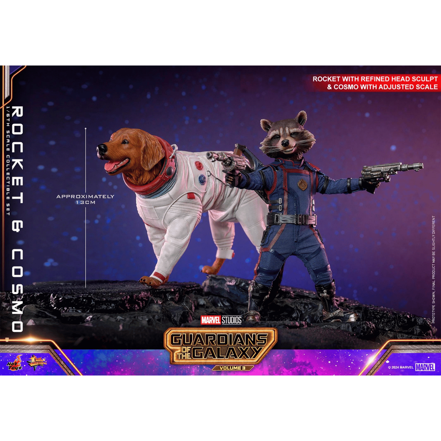 Guardians of the Galaxy: Vol. 3 - Rocket and Cosmo - 1/6th Scale