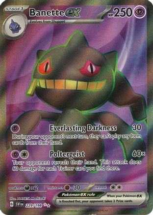 banette pokemon card value Pokemon - Mega Evolution - Ascended Heroes - Energy Reverse Holo main image 1