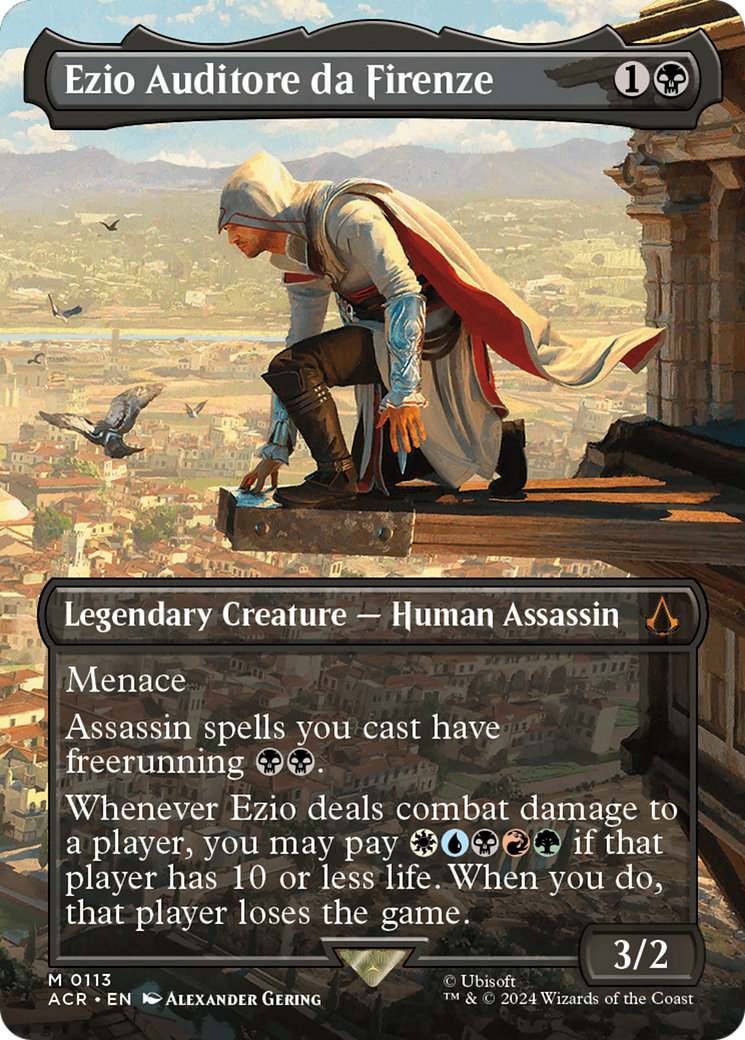 Ezio Auditore da Firenze (ACR-113) - Assassin's Creed (Borderless