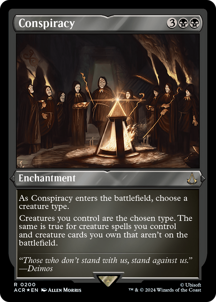 etched mtg cards Etched Champion Print