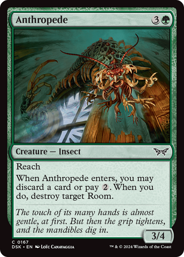 Anthropede (DSK-167) - Duskmourn: House of Horror Anthropede (DSK-167) - Duskmourn: House of Horror