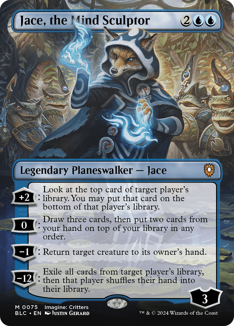 Jace, the Mind Sculptor (BLC-075) - Bloomburrow Commander