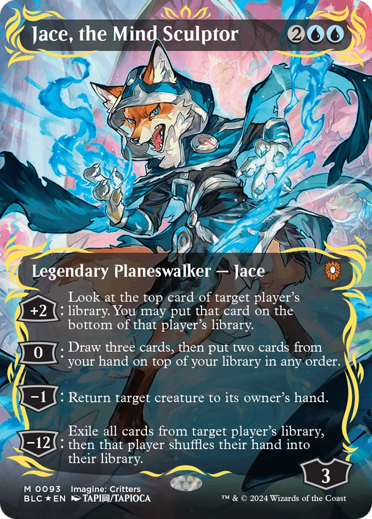 Jace, the Mind Sculptor (BLC-093) - Bloomburrow Commander