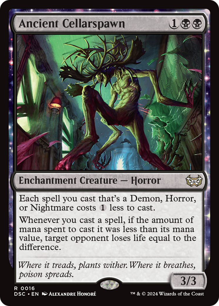 dungeon and dragons mtg card list Amazon.com: Magic: The Gathering Duskmourn: House of Horrors Nightmare  Bundle : Toys & Games main image 0