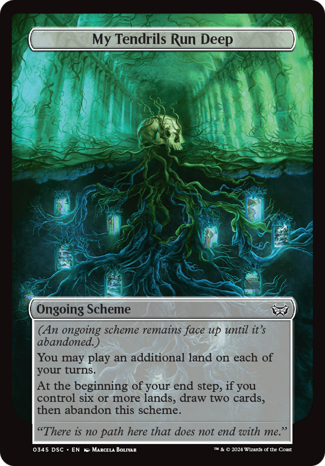 My Tendrils Run Deep (A:DSC-345) - Duskmourn: House of Horror Commander -  Game Nerdz