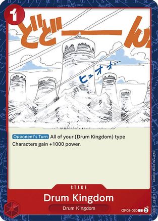 Drum Kingdom (OP08-020) Two Legends - Game Nerdz