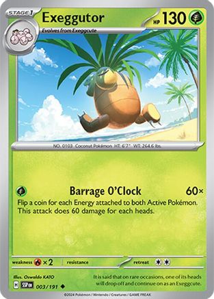 Exeggutor 3 - SV08 Surging Sparks Exeggutor 3 - SV08 Surging Sparks