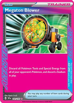 Megaton Blower 182 - SV08 Surging Sparks Holofoil - Game Nerdz