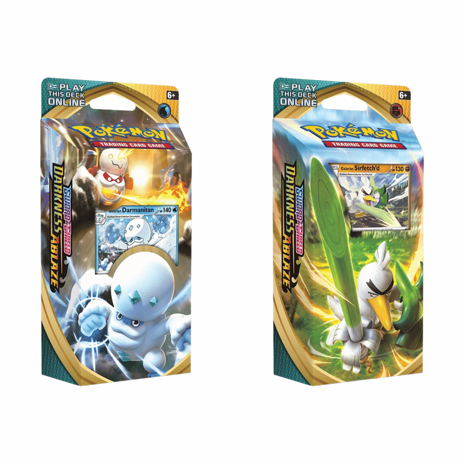 Pokemon: Sword & Shield - Darkness Ablaze Theme Deck (Set of 2) - Game Nerdz