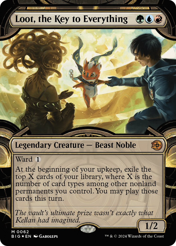 mtg big cards Grand Abolisher (Showcase) [Outlaws of Thunder Junction: The Big Score main image 0