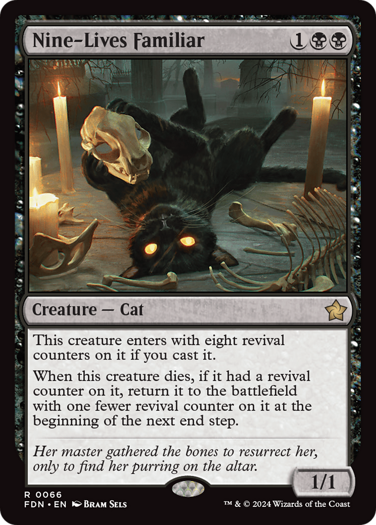 nine lives mtg card Nine-Lives Familiar you lose the game. Nine Lives (#793) (foil) (borderless)