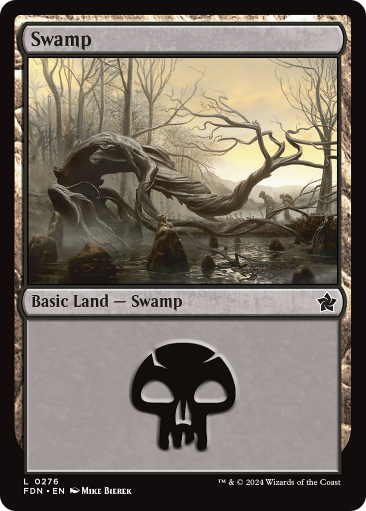 Swamp (FDN-276) - Foundations Foil - Game Nerdz
