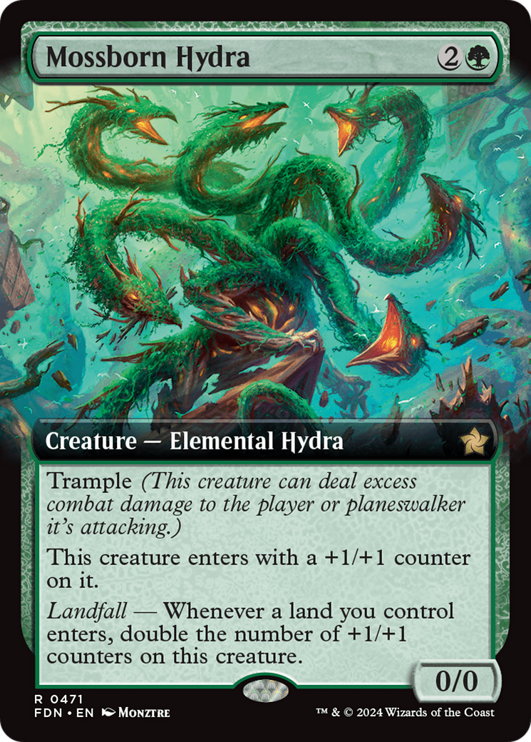 hydra mtg cards Aspect of Hydra (foil) main image 0